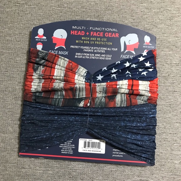 Multi-Functional Head + Face Gear Neck Gaiter - Picture 2 of 2